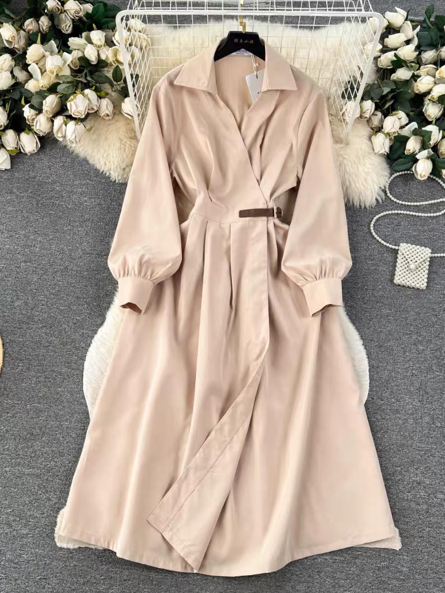 Buckle up formal dress FD329 images